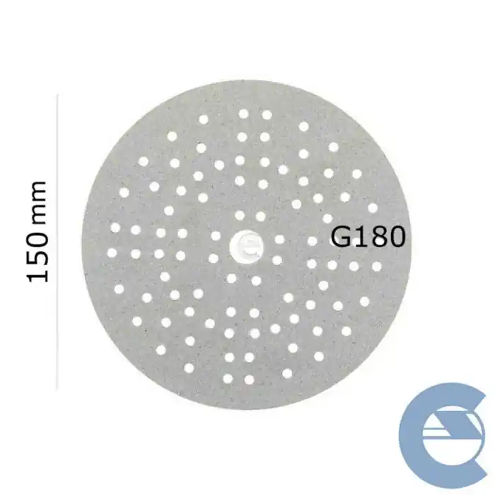 Miglior Prezzo Mirka Iridium P180 121f 150mm Ch09918 Kit 100 Pezzi X Disco Carta Abrasiva Grana Media