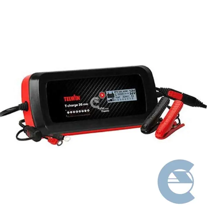 Telwin 807595 Caricabatterie Mantenitore Di Carica 16a 12-24 Volt T-charge Nuova Collezione