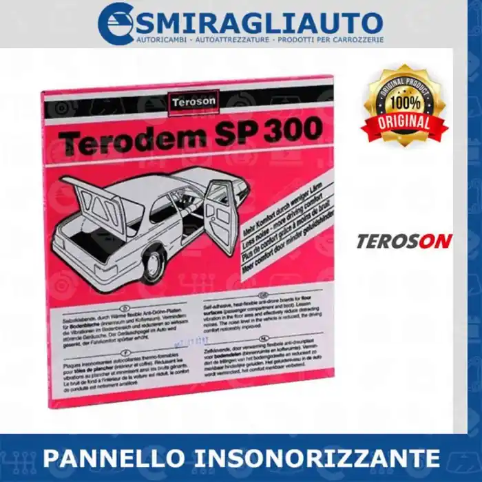 A Buon Prezzo Teroson Sp300 Kit 4 Pannello Insonorizzante Insonorizzazione Auto Camion 50x100