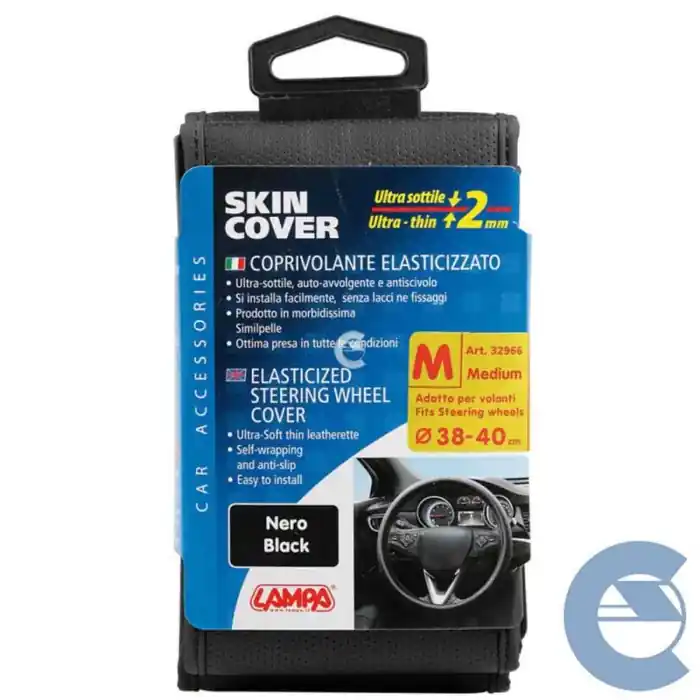 Skin Cover Coprivolante Elasticizzato In Skeentex Nero M Ø 38/40 Cm Coprivolanti Elasticizzati In Skeentex Prezzo Conveniente