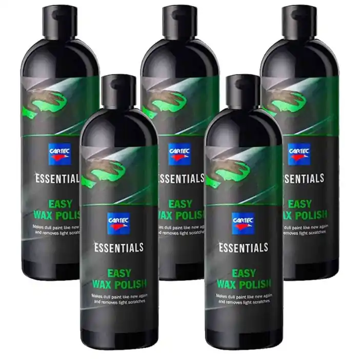 Rimuovi Graffi Leggeri Opacità Imperfezioni Carrozzeria Auto - Cartec Essentials Easy Wax Polish - 500ml Nuovo Arrivo