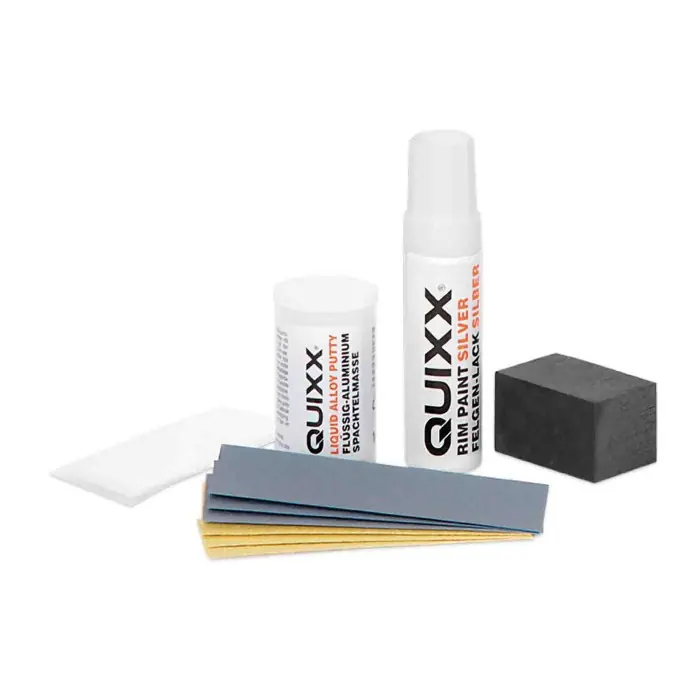 Direttamente Dal Produttore Quixx Kit Riparazione Cerchi In Lega Argento Quixx