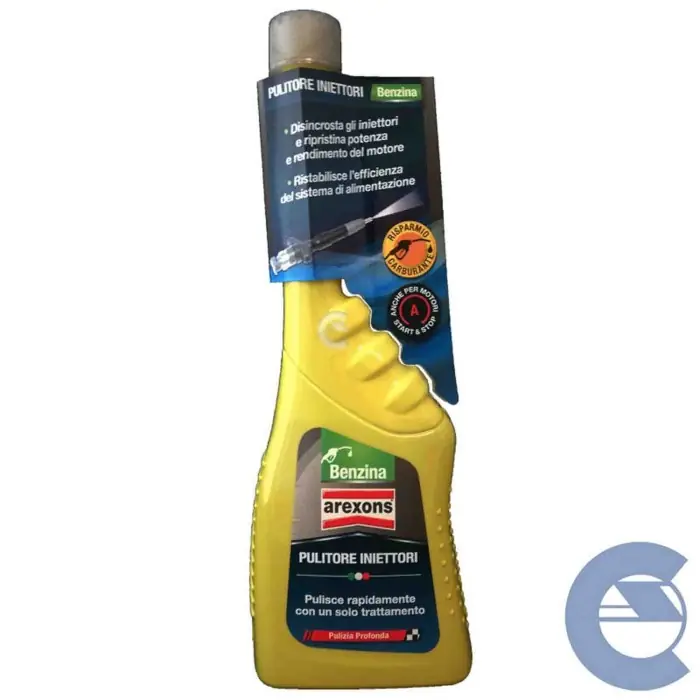 Arexons Pulitore Iniettori Benzina 9658 250ml Additivo Sistema Alimentazione Professionale