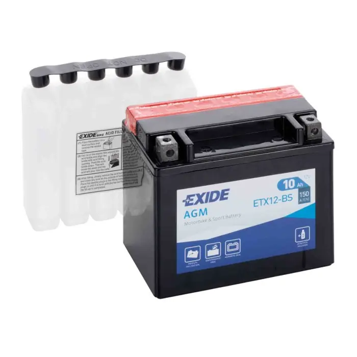 Offerta Batteria 12v Exide Bike Agm 10 Ah 150 A Atlantic 125 (keihin Carb) Exide Bike Batterie Per Moto Batterie