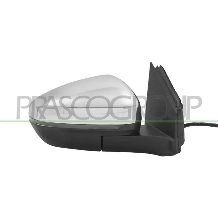 Retrovisore Destro Elettrico Cromato Termico Chiudibile Fanale Memoria Sonda Luce Cortesia Blis 18 Pins PEUGEOT 3008 2017-2020 Quantità Limitata