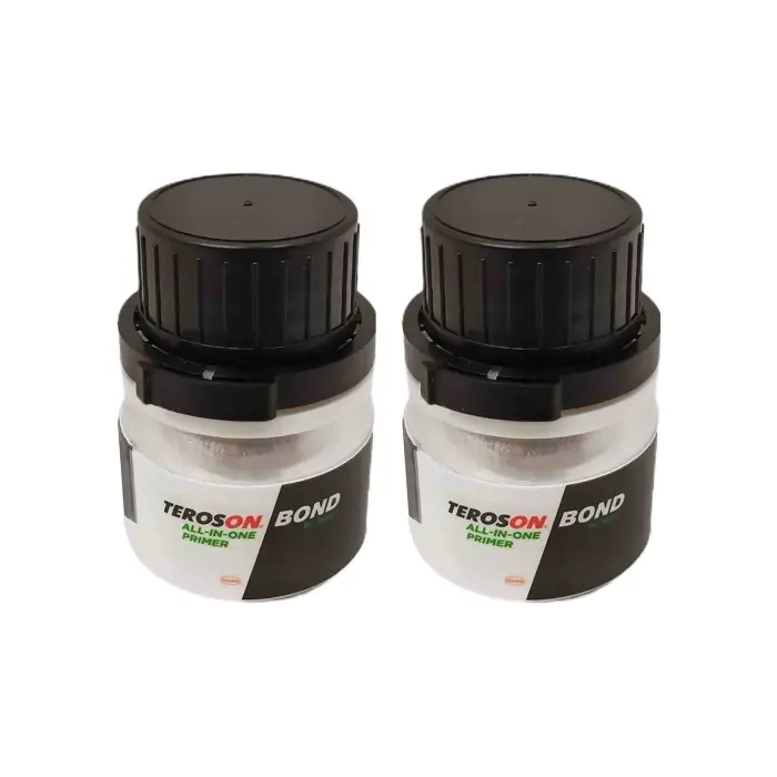 Professionale Teroson Bond All In One Primer 25ml 9699 Attiva Adesivo Vetri E Cristalli 2 Pezzi