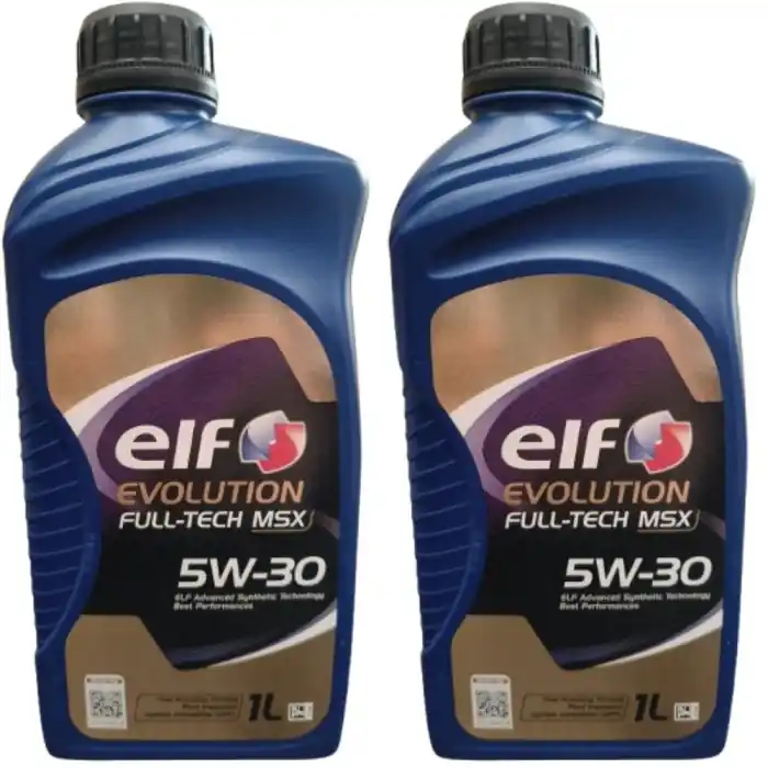 Elf Evolution Full Tech Msx 5w-30 Olio Motore Per Alte Prestazioni 2PZ Reso Gratuito