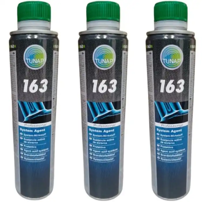 Tunap 163 Protettivo 375ml Pulitore Iniettori Benzina Gpl O Metano 3 Pezzi Pagamento Sicuro