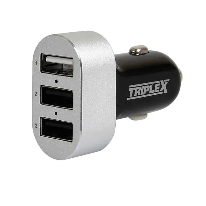 Esclusivo Caricabatteria 3 Porte Usb 4500 Ma 12/24v Caricabatteria Usb 12/24v