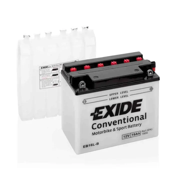 Batteria 12v Exide Bike Conventional 19 Ah 190 A Exide Bike Batterie Per Moto Batterie Più Venduto