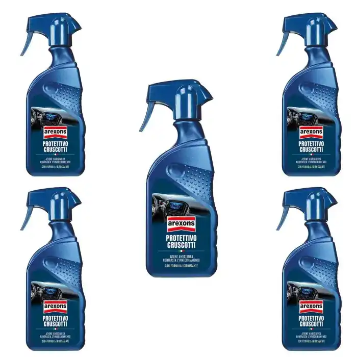 Arexons Protettivo Cruscotti 8312 400ml Detergente Plastiche Interni 5 Pezzi Nuovo Arrivo