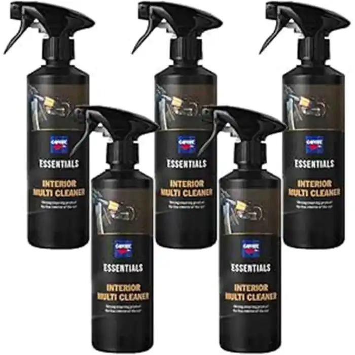 Pulitore Sedili E Plastiche Interne Auto Sgrassante - Cartec Essentials Interior Multi Cleaner - 5 Pezzi X 500ml Acquista Ora