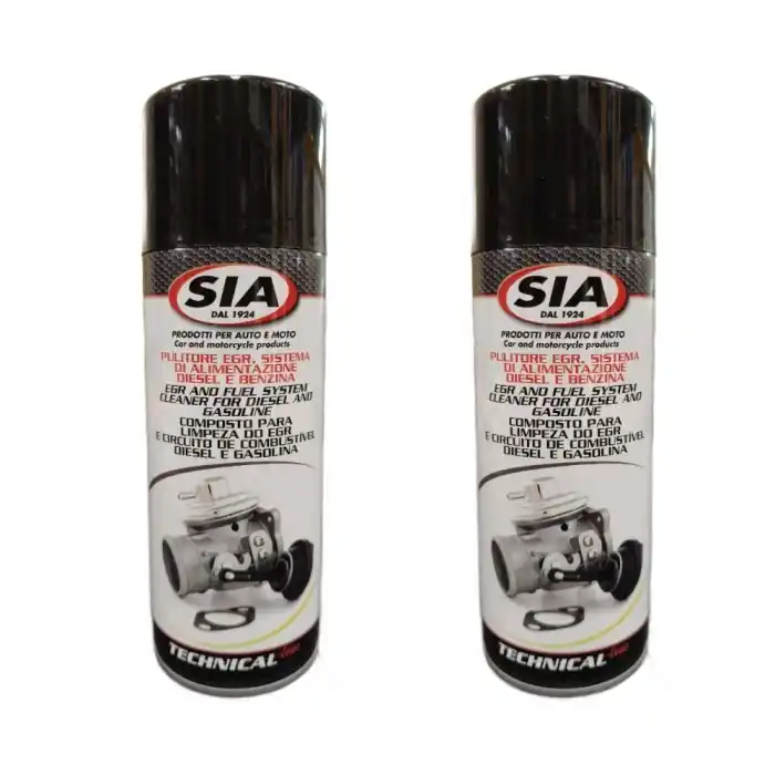 Sia 8557 Pulitore Sistema Alimentazione Valvola Egr 400 Ml Con Cannuccia Dosatore 2 Pezzi Non Perdere