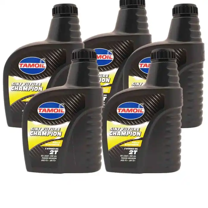 Scelto Dai Clienti Tamoil Sint Future Champion 2t 5 Litri Olio Motore A 2 Tempi Alte Prestazioni