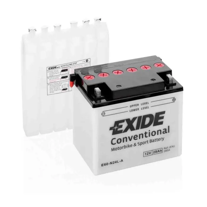 Compra Online Batteria 12v Exide Bike Conventional 28 Ah 280 A Bmw R 80/7 Exide Bike Batterie Per Moto Batterie