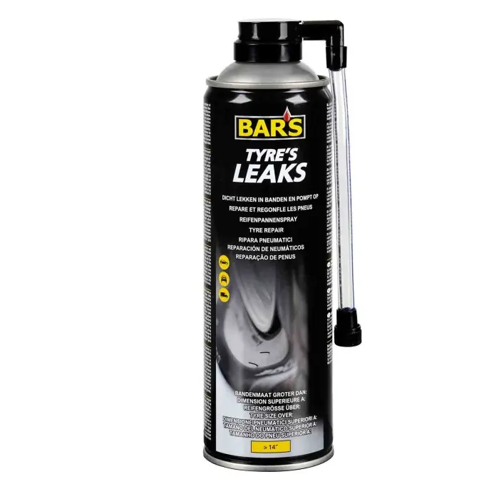 Bar's Tyre's Leaks Gonfia E Ripara Pneumatici 500 Ml Kit Riparazione Pneumatici E Compressori Kit Riparazione Pneumatici Economico