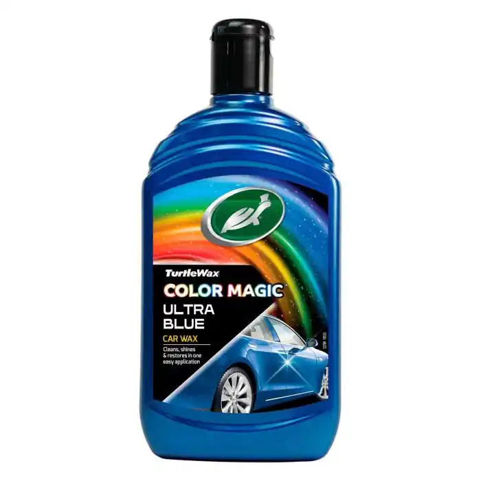 Color Magic Cera Protettiva Arricchita Con Colore 500 Ml Blu Turtle Wax Non Perdere