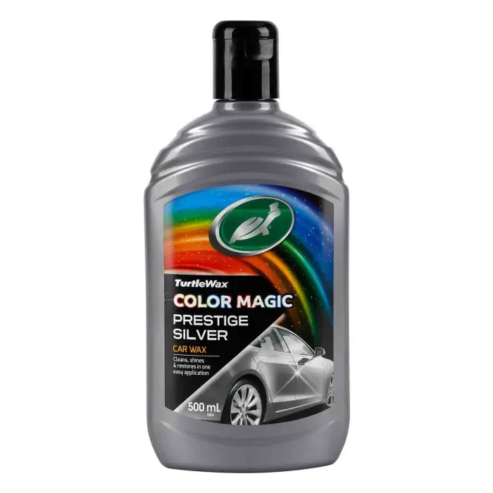 Affare Color Magic Cera Protettiva Arricchita Con Colore 500 Ml Argento Turtle Wax