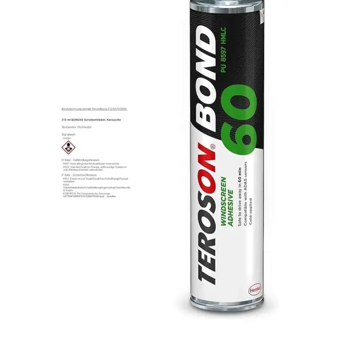 Prezzo Conveniente Teroson Bond 60 Adesivo Per Vetri Auto 310ml Sostituisci Parabrezza