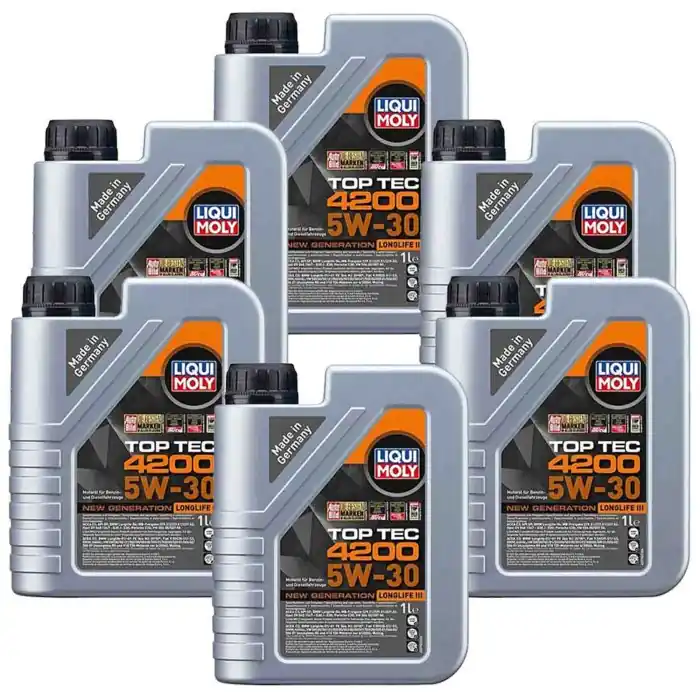 Liqui Moly 8972 Top Tec 4200 5w30 6 Litri Olio Motore Benzina E Diesel Compra Adesso