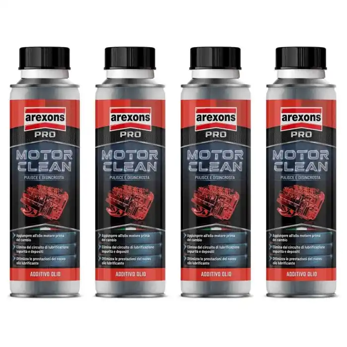 Occasione Imperdibile Arexons 9874 Additivo Per Pulizia Interno Motore Prima Del Cambio Olio. 300 Ml 4 Pezzi