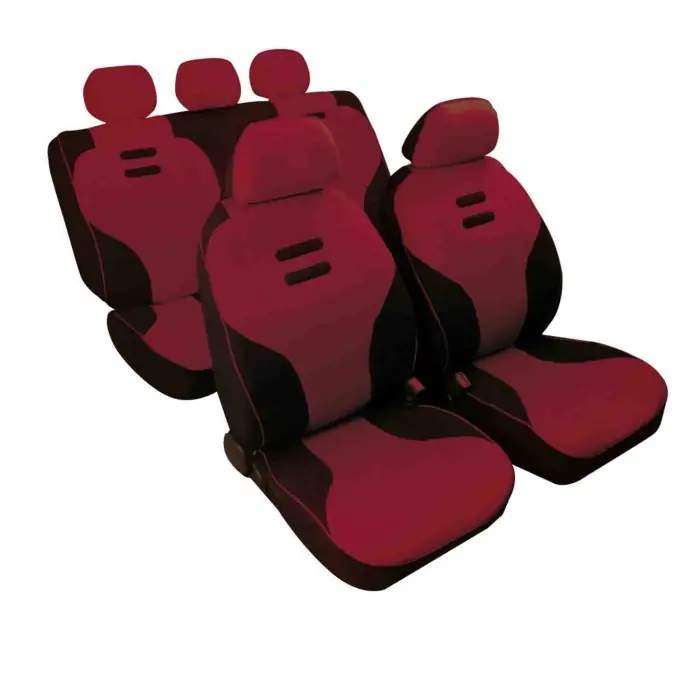 Kynox Set Fodere Coordinate Bordeaux Coprisedili Set Completo Coprisedili Prezzo Scontato