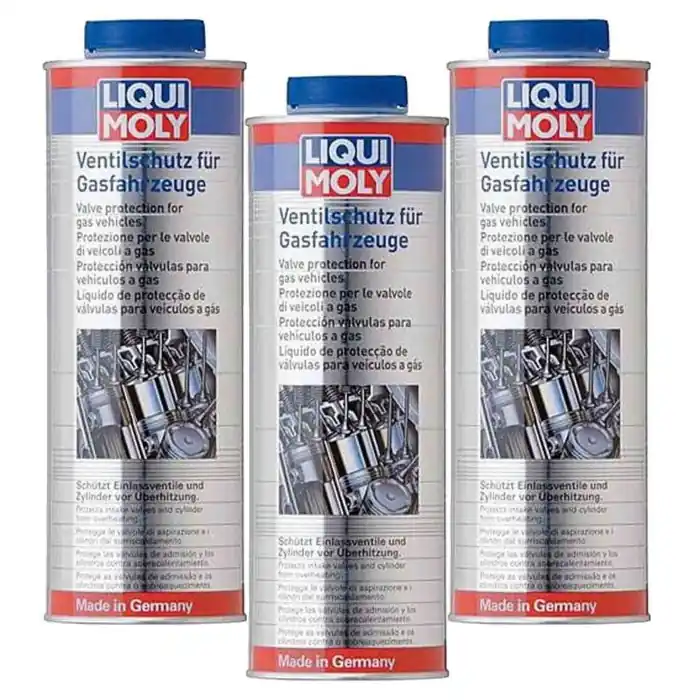 Esclusivo Liqui Moly 4012 Protezione Valvole Auto A Gas Dispositivo Di Dosaggio Kit 3 Pezzi