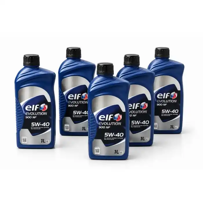 Elf Evolution 900 Nf 5w-40 Olio Motore Auto Benzina E Diesel Fap Dpf 5PZ Esclusivo