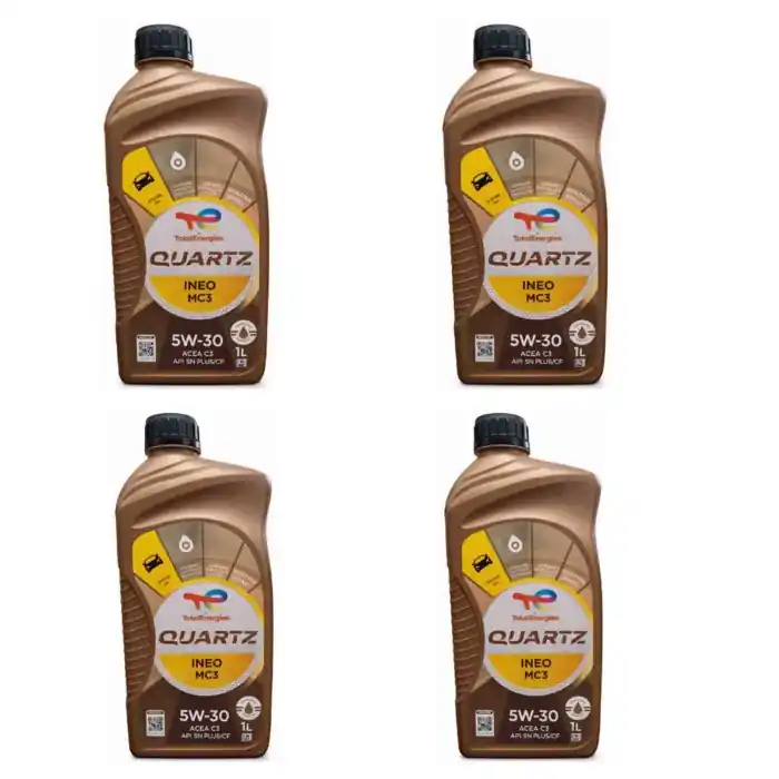 Acquista Ora Total Quartz Ineo Mc3 5w-30 Olio Motore Progettato Per Alte Prestazioni Kit 4 Litri