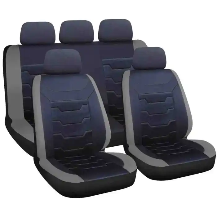 Drift Set Fodere Coordinate Nero/grigio Coprisedili Set Completo Coprisedili Super Prezzo