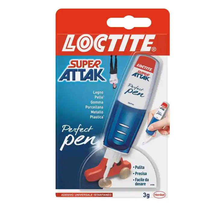 Loctite Super Attak Perfect Pen 3 G Conf. Singola Adesivi Professionali Economico