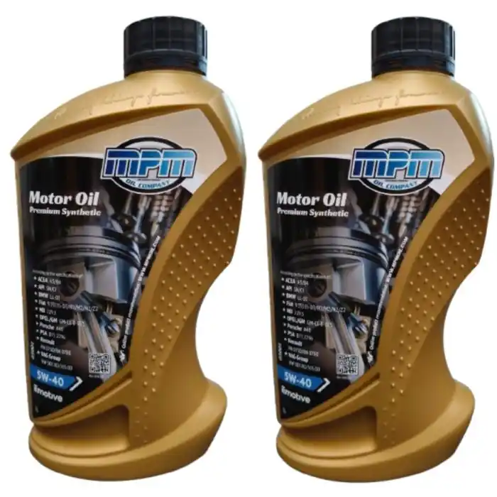Ultimissimo Modello MPM 05000 Olio Motore 5W-40 Premium Synthetic ACEA A3-B4 API SN-CF BMW LL-01 MB 229.3 VW 502.00 505.00 1L - 2 PEZZI