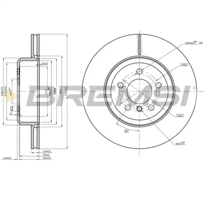 Prezzo Basso Kit Dischi E Pastiglie Freno 18.3mm Posteriori Bmw 3 2013-2018 335d Xdrive S.f. Ate Intagliato/perforato