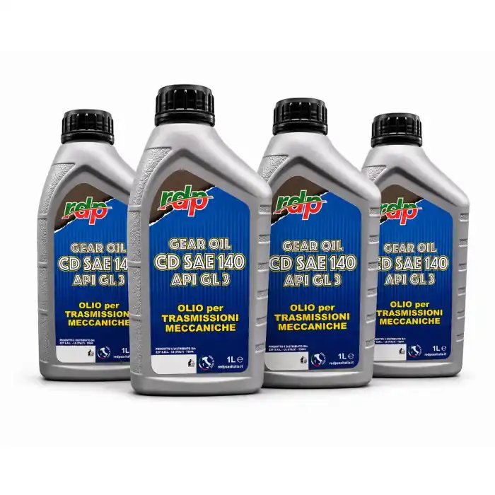 Olio Per Trasmissioni Meccaniche Rdp Cd Sae 140 Api Gl 3 Cambio Manuale 4PZ Ultime Pezzi