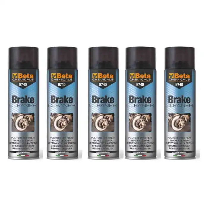 Offerta Speciale BETA 9740 DETERGENTE PULITORE SGRASSANTE PER FRENI. CONFEZIONE 500 ML X5
