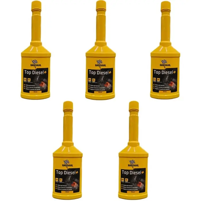 Bardahl Top Diesel 5x250ml 120019 Additivo Pulizia Iniettori Gasolio Miglior Prezzo