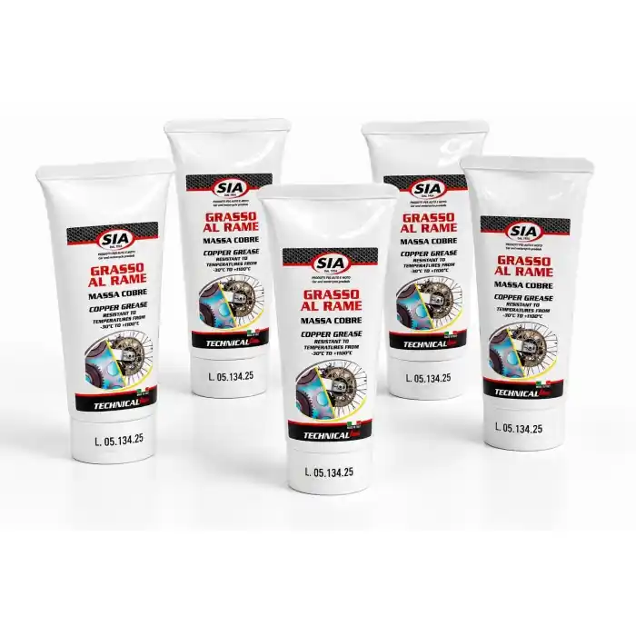 Compra Online SIA 6051 Grasso al Rame Antifischio per Pastiglie 125ml 5PZ