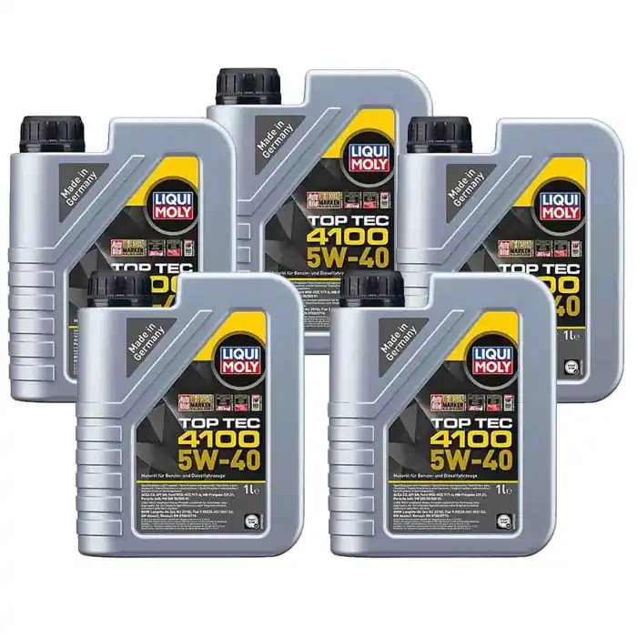 Liqui Moly Top Tec 4100 5w40 5 Litri 9510 Olio Motore Benzina E Diesel Vendita Finale