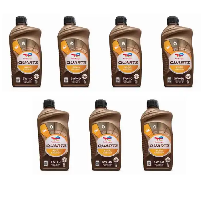 Total Quartz 9000 Energy 5w-40 Olio Motore Benzina Gpl E Diesel Fap Dpf Confezione 7 Litri Sconto