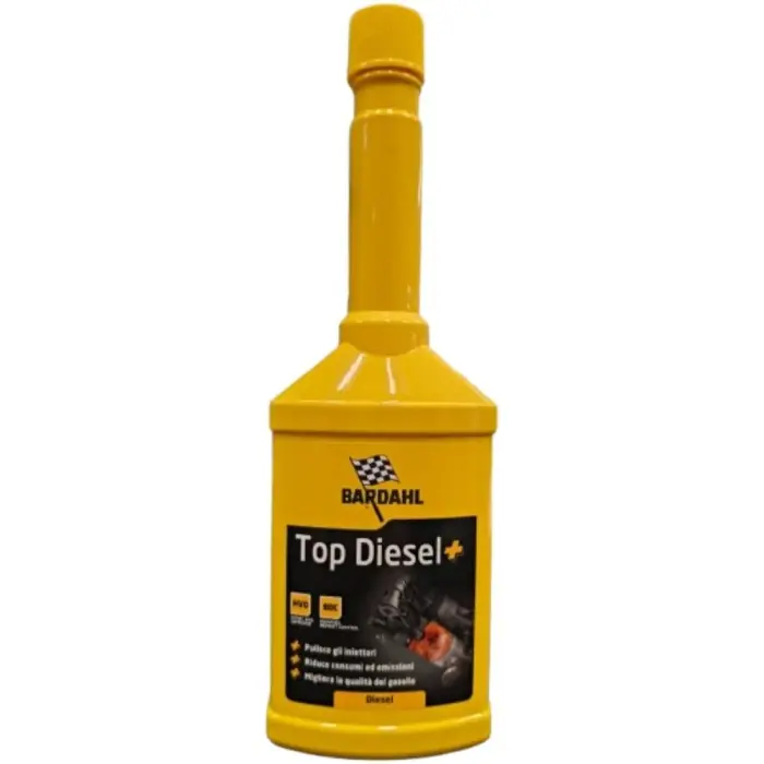 Reso Gratuito Bardahl Top Diesel 250ml 120019 Additivo Pulizia Iniettori Gasolio X1