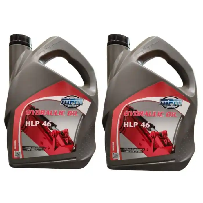 Offerta Speciale MPM 30000BG Olio Idraulico HLP 46 Minerale DIN 51524 Part 2 Antiusura Industriale 5L - 2 PEZZI