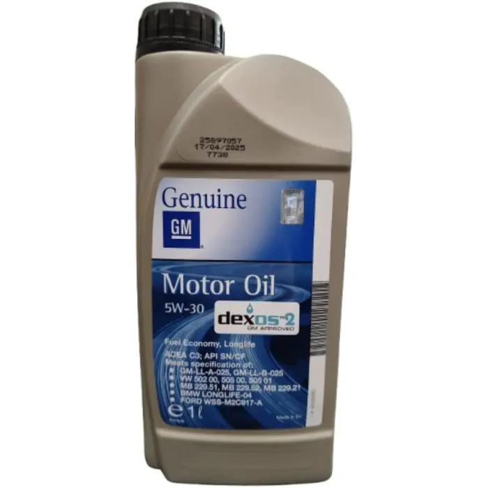 Must-Have Fuel Economy Longlife Gm Opel 5w-30 Dexos2 Olio Motore Benzina Diesel 1l