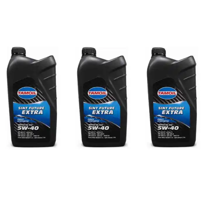 Non Perdere Tamoil Sint Future Extra 5w-40 Olio Motore Benzina Diesel 3 Litri