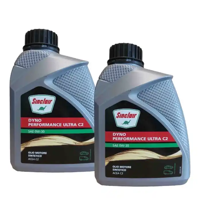 Fuchs Sinclair Olio Lubrificante Sae 0w30 Acea C2 Per Motori Diesel, Benzina Ed Ibridi Totalmente Sintetico. 2 Litri Direttamente Dal Produttore