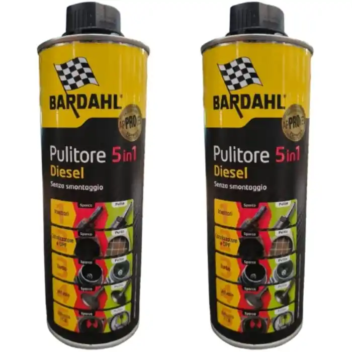 Bardahl Detergente Motore Diesel Pulitore Sistema Motori Diesel Pulizia Valvole Agr Filtro Antiparticolato Diesel 2 Pz X 500 Ml Promozione Esclusiva