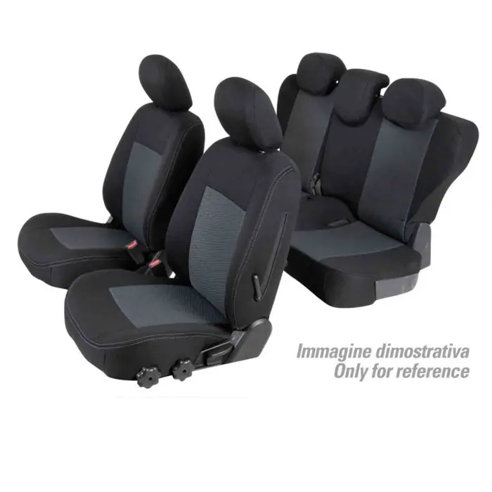Set Coprisedili Superior Nero/grigio Peugeot 5008 Serie 29000 Coprisedili Su Misura Scelto Dai Clienti
