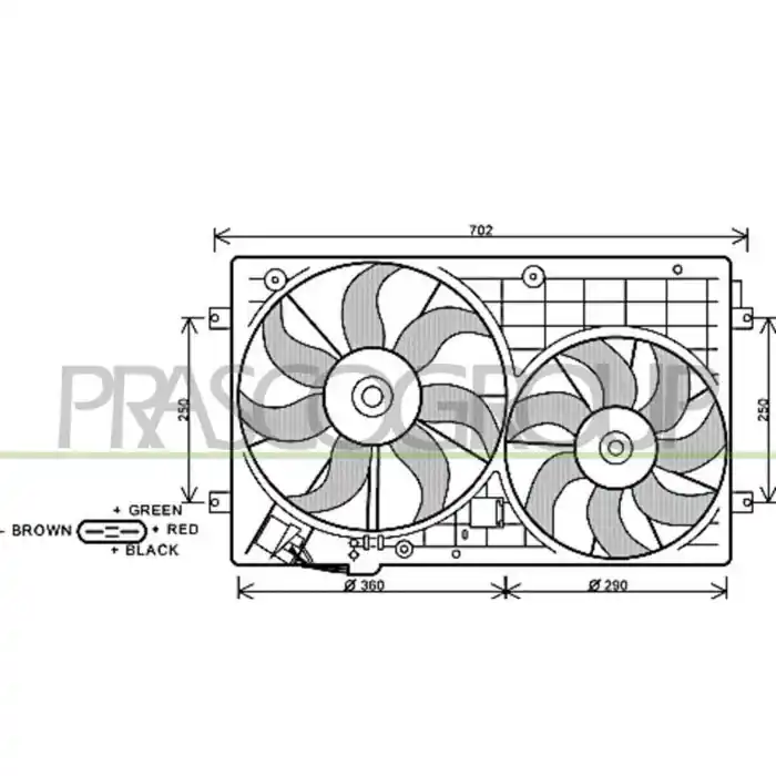 Ventola Per Audi A3 3/5 Porte (8p/8pa) Dal 2003 Al 2008 Acquista Ora