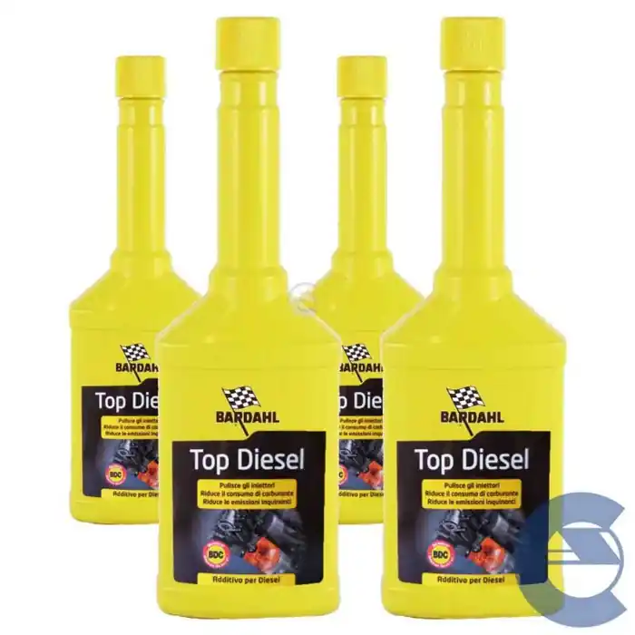 Bardahl Top Diesel 250ml 120019 Additivo Pulizia Iniettori Gasolio X4 Novità