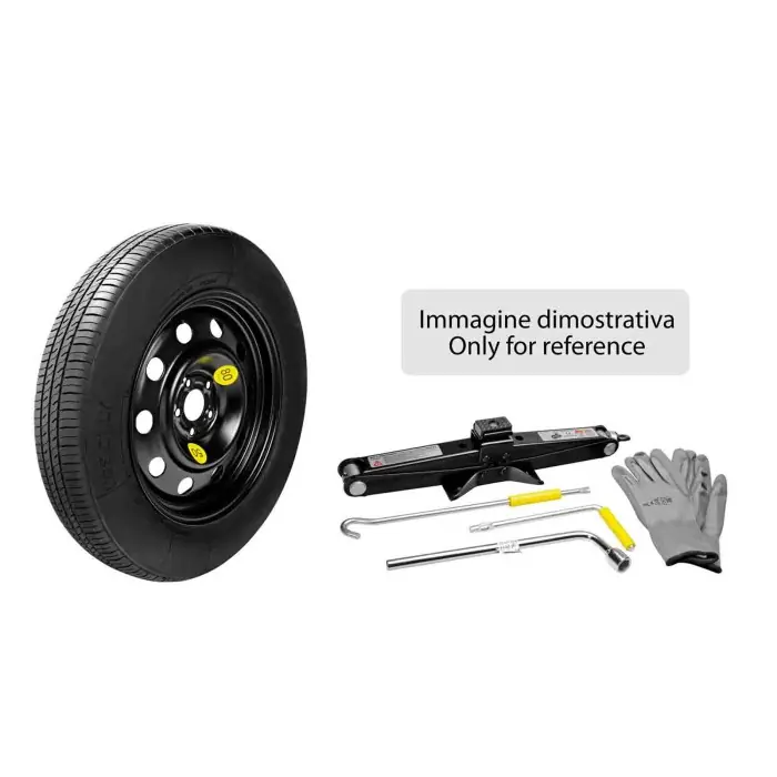 Compra Adesso Acciaio 115/70 15 Kit Ruotino Di Scorta Mii 3p-mii 5p-citigo 3p-citigo 5p-up! 3p-up! 5p Kit Ruotino Di Scorta In Acciaio