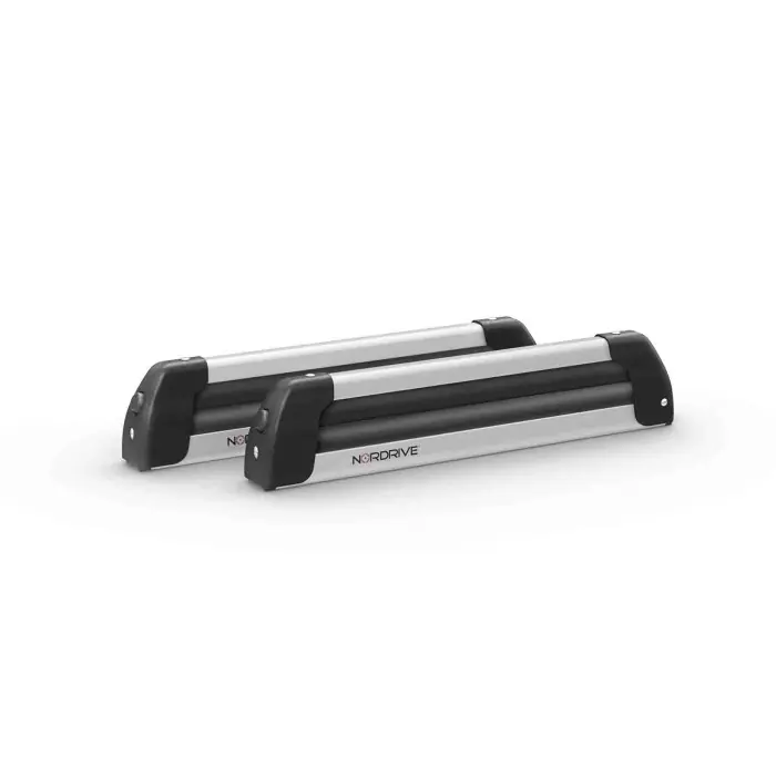 Nordic King Evo Aluminium Nk 40 Portasci Per Barre Da Tetto Argento Portasci Nordrive Portasci Subito Disponibile